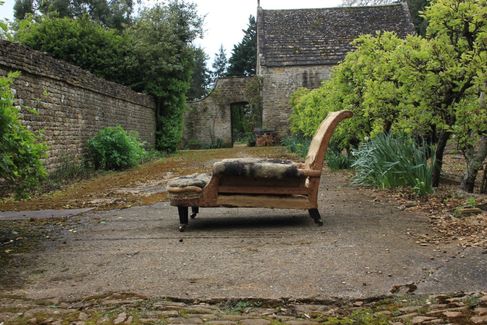 A 19th century deep seated armchair  View III