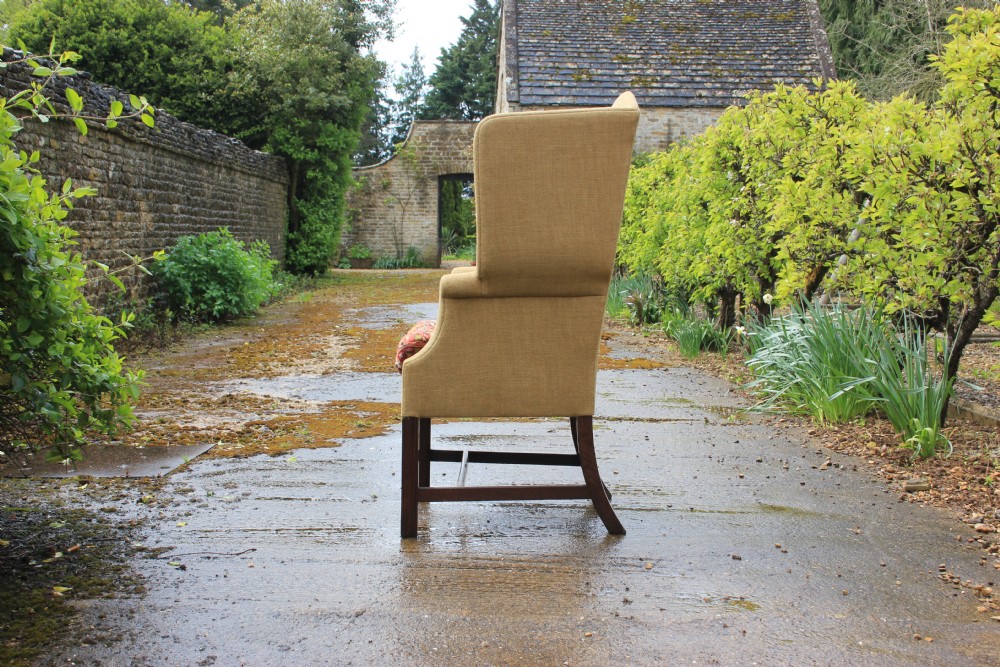 A 18th century Georgian wingchair  View II