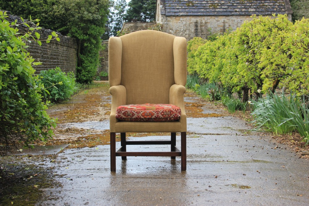A 18th century Georgian wingchair  View III