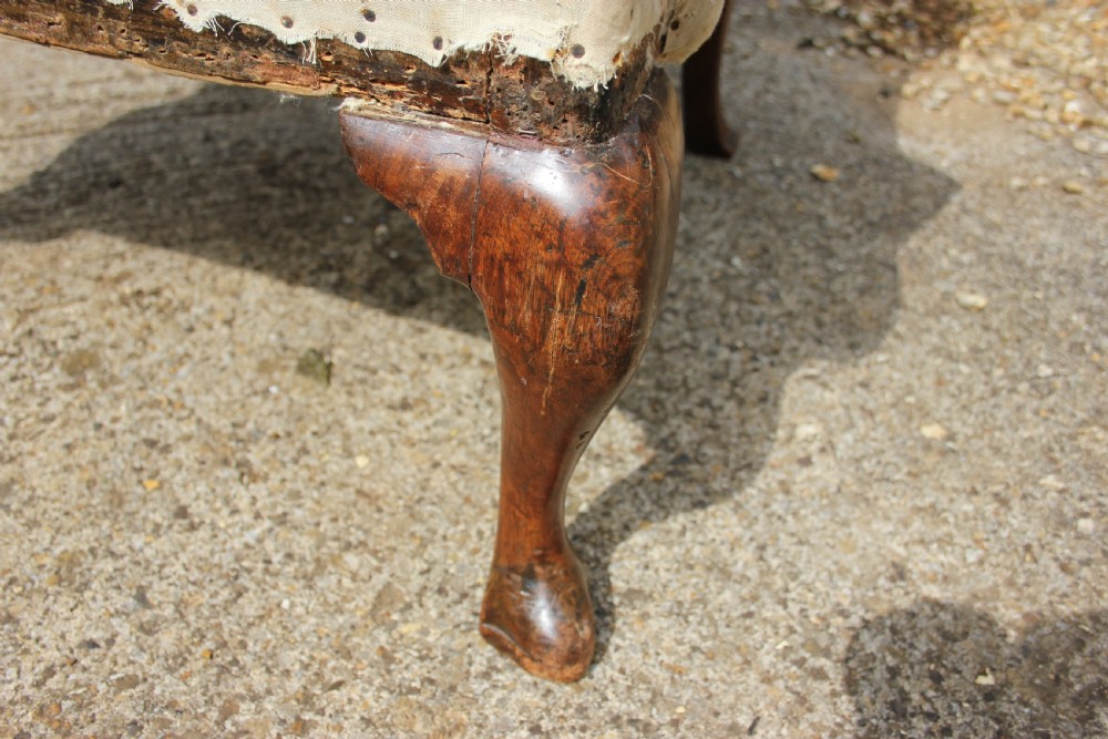 An 18th century Elm wingchair View IV