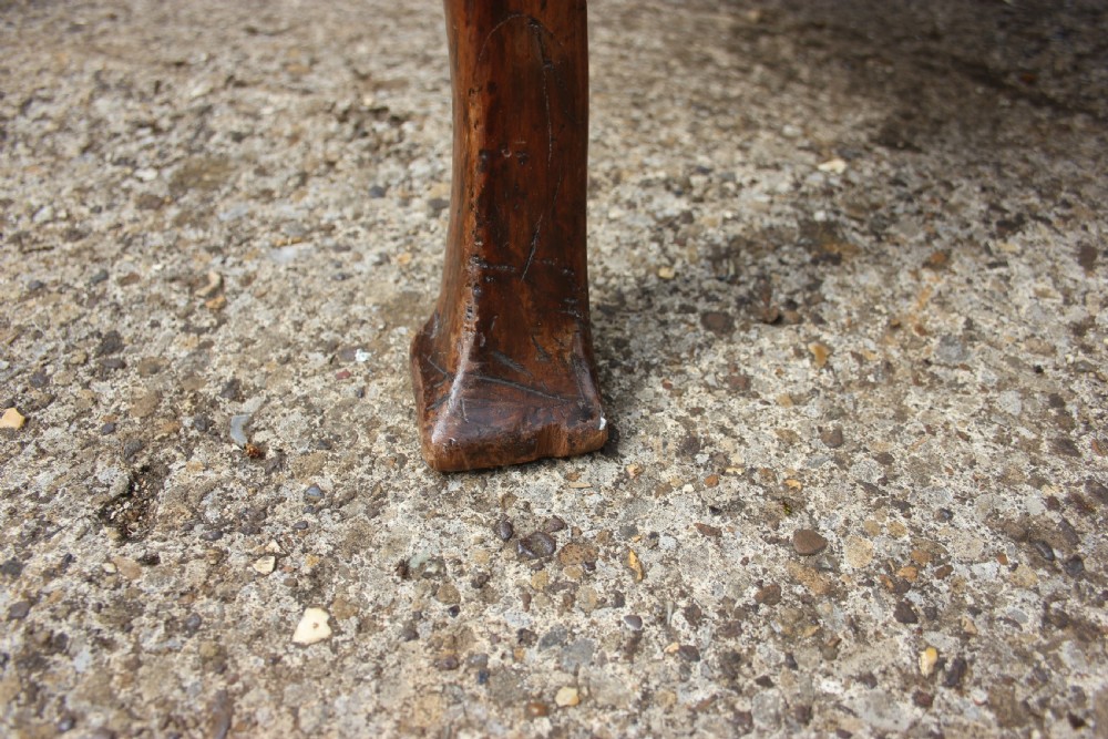 An 18th century Elm wingchair View V