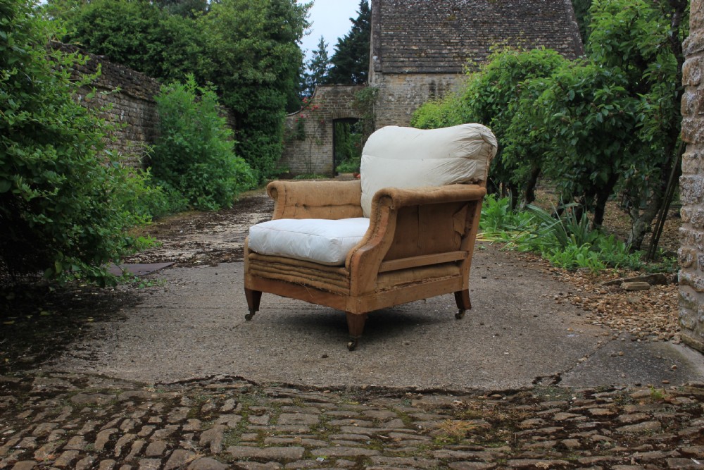 A Howard style armchair 