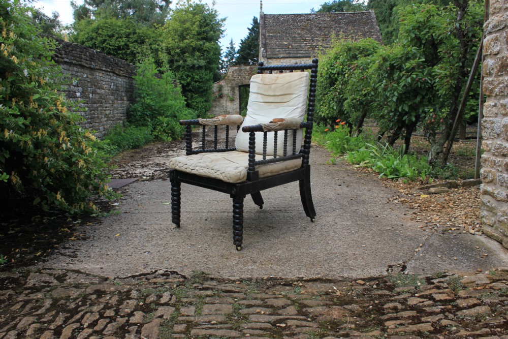 A early bobbin armchair 