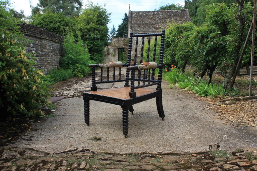 A early bobbin armchair  View III