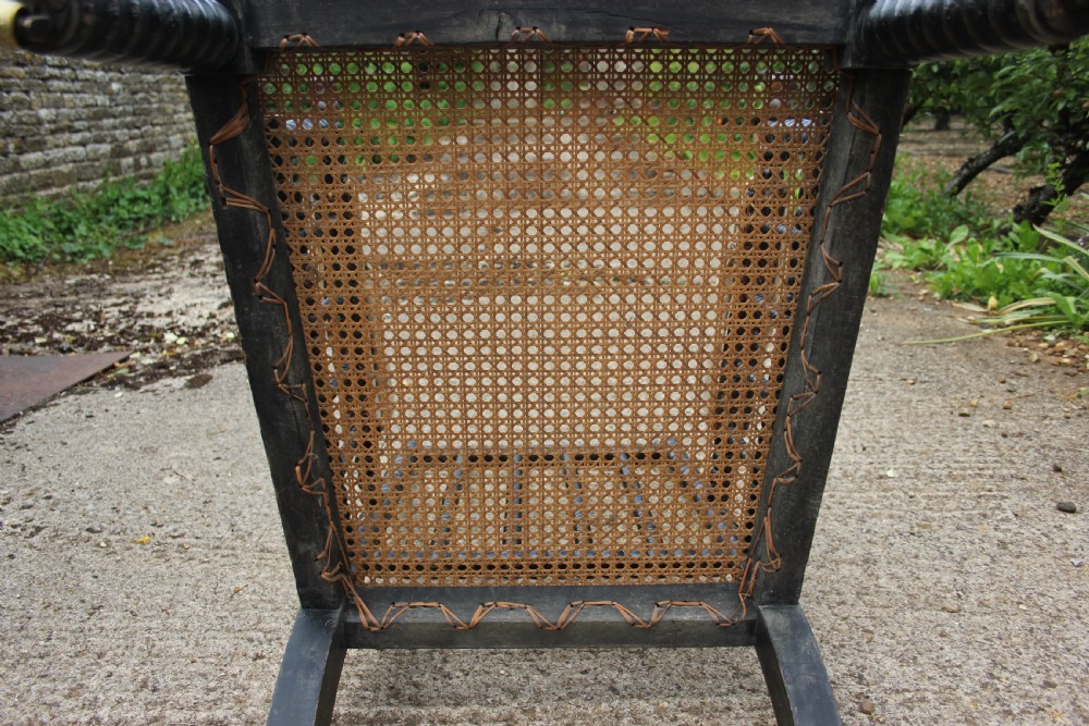 A early bobbin armchair  View VIII