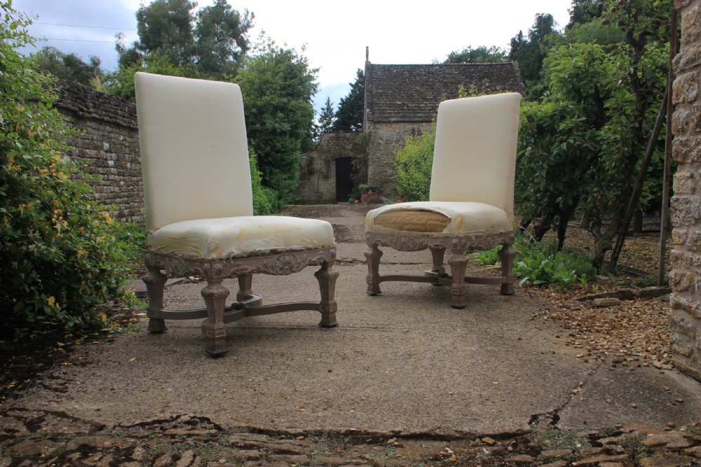 A pair of Cowtan & sons side chairs