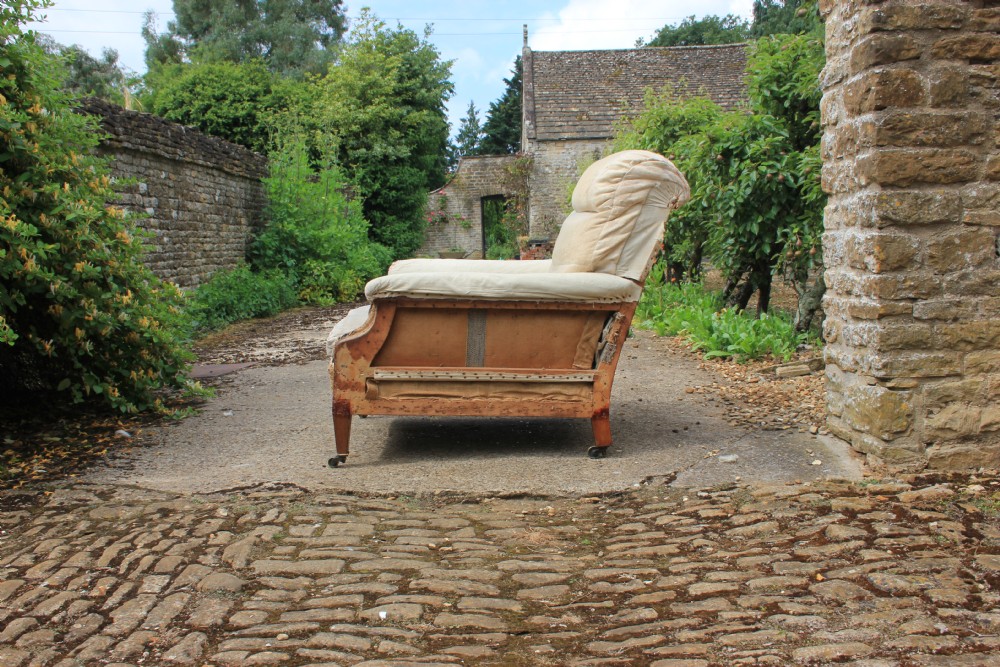 Edwardian flat armchair  View II