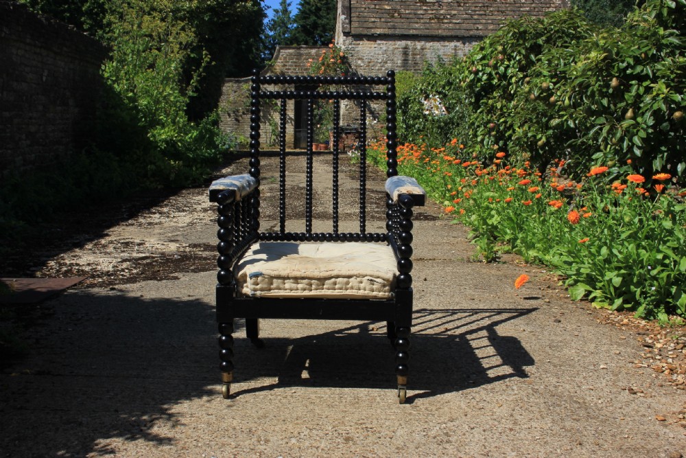 19th century bobbin armchair View II