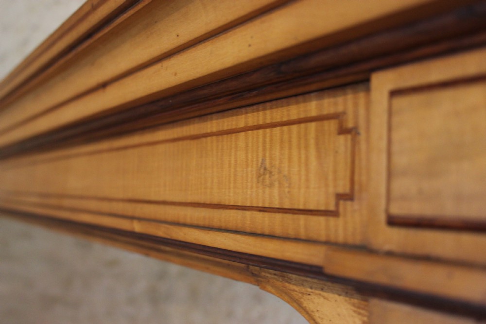 A large Satinwood Mirror  View II