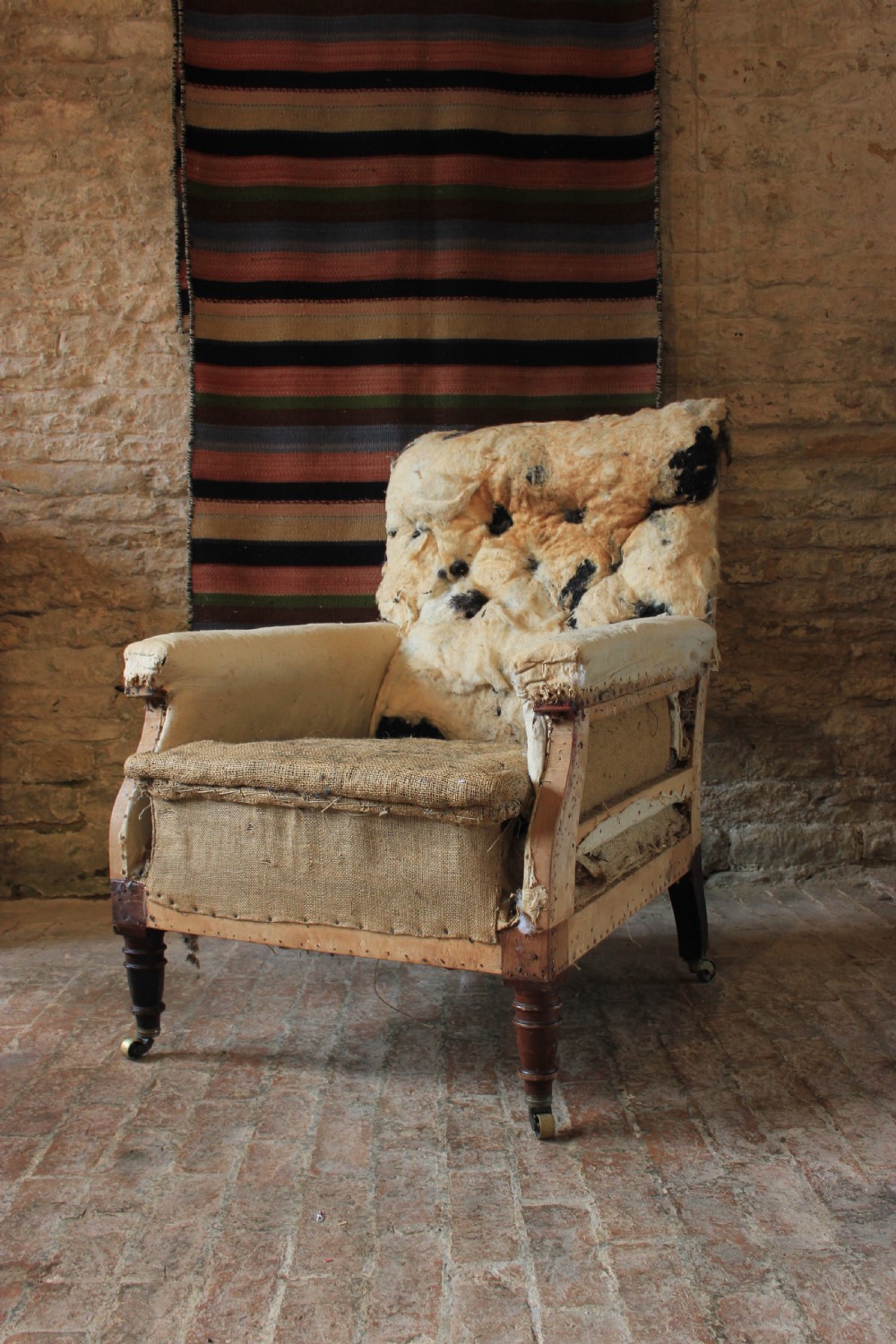 A good quality flat armchair 