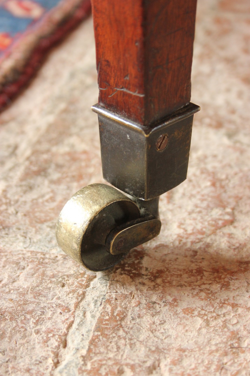 a Georgian barrel back wingchair View V