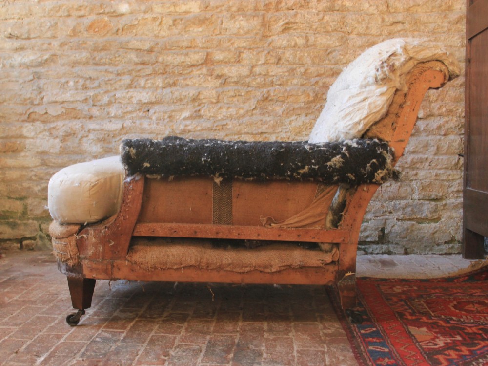 A large deep seated English armchair  View II