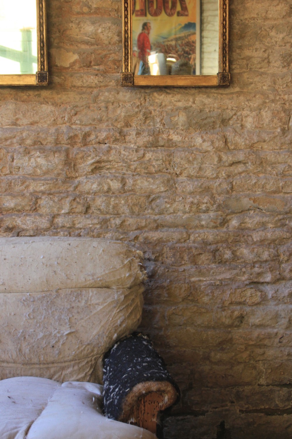 A large deep seated English armchair  View IV