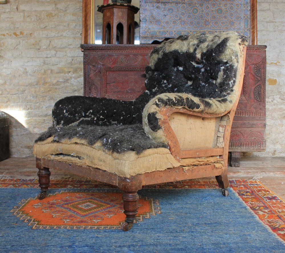 A deep seated, Howard style armchair