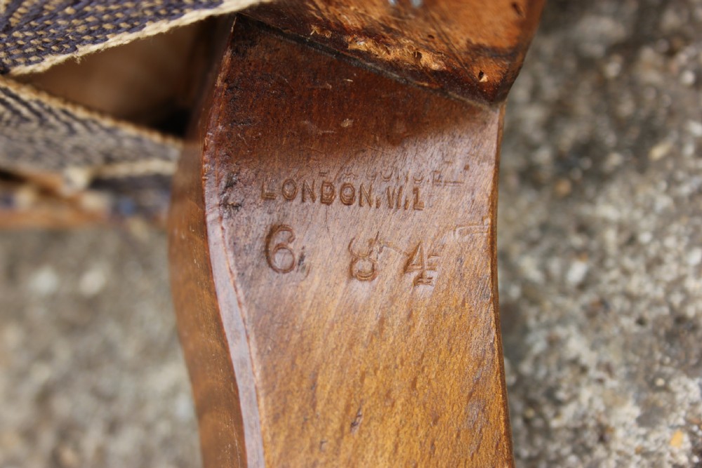 A pair of Howard & sons woodstock armchaira View IV