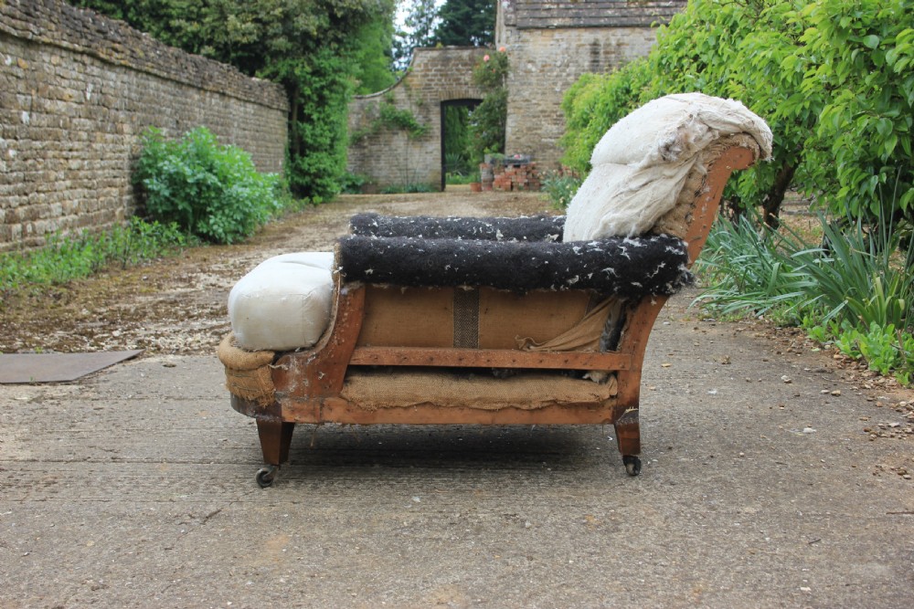 Deep seated English armchair  View III