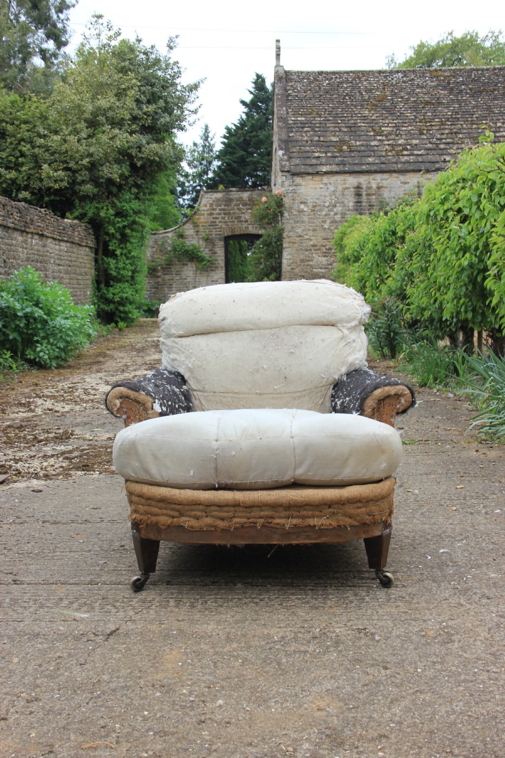 Deep seated English armchair  View IV