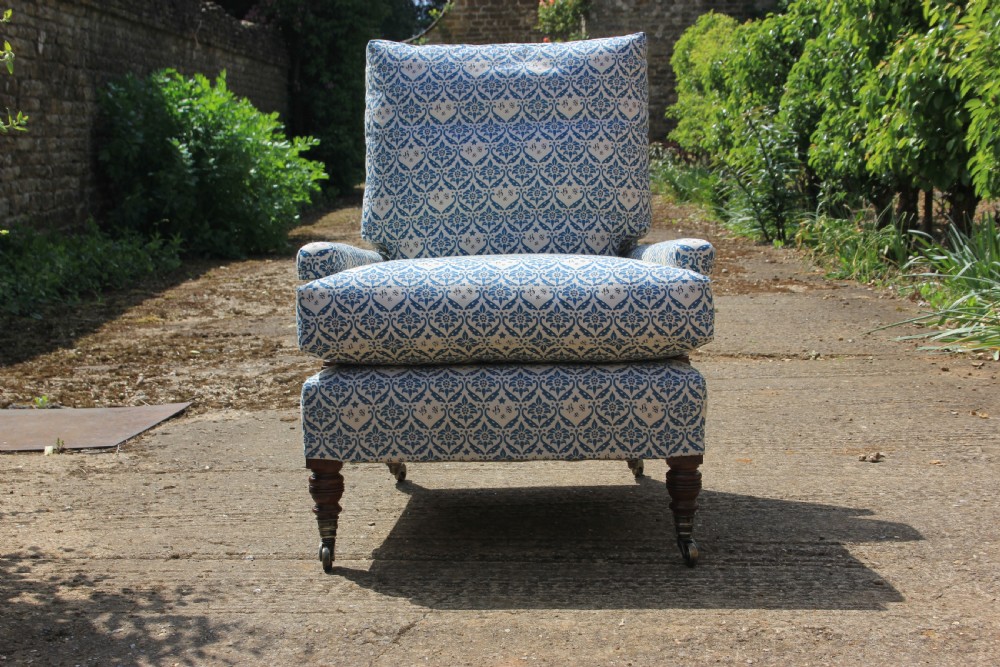 A early Howard and sons open-armchair View III