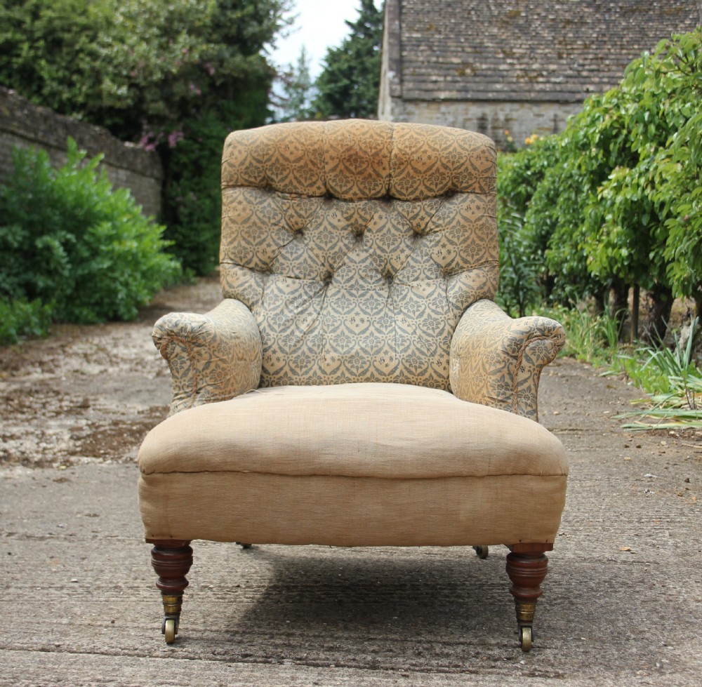 All original Howard & sons armchair  View II