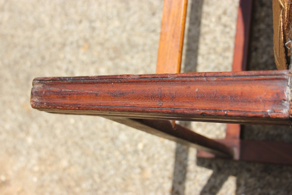 An 18th century, serpentine front camel back sofa View IX