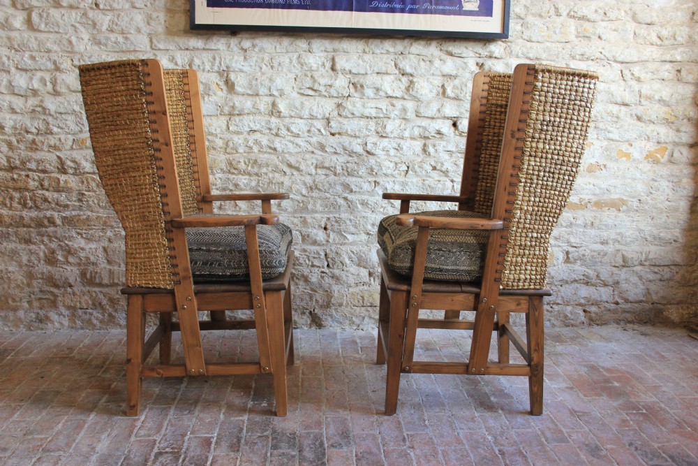 A pair of Orkney chairs View III