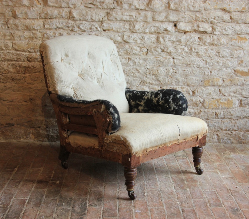 A Howard style armchair 