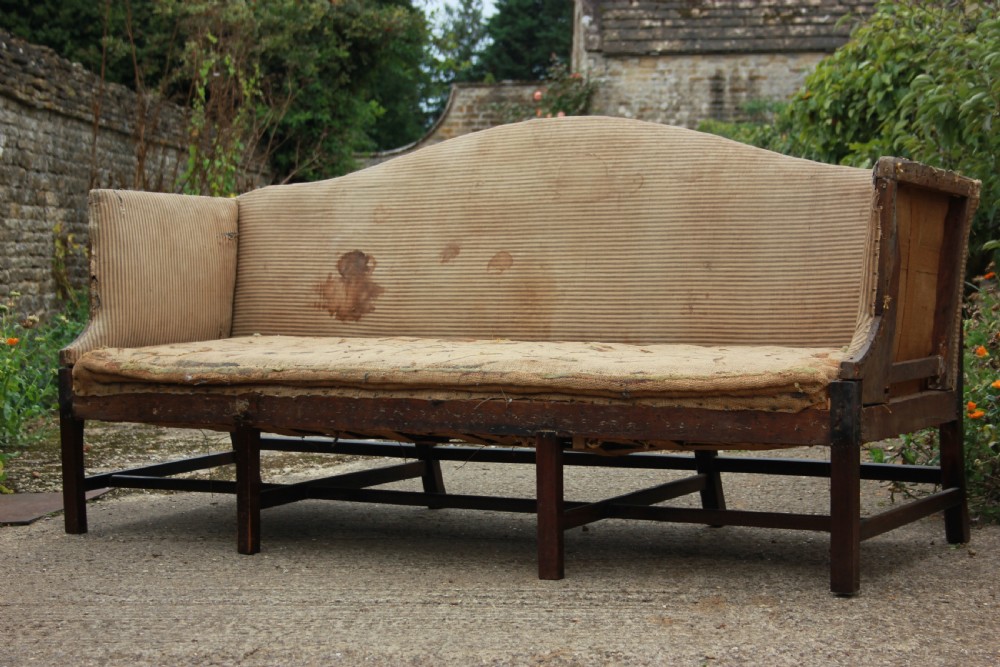 A Stunning, Georgian campaign sofa