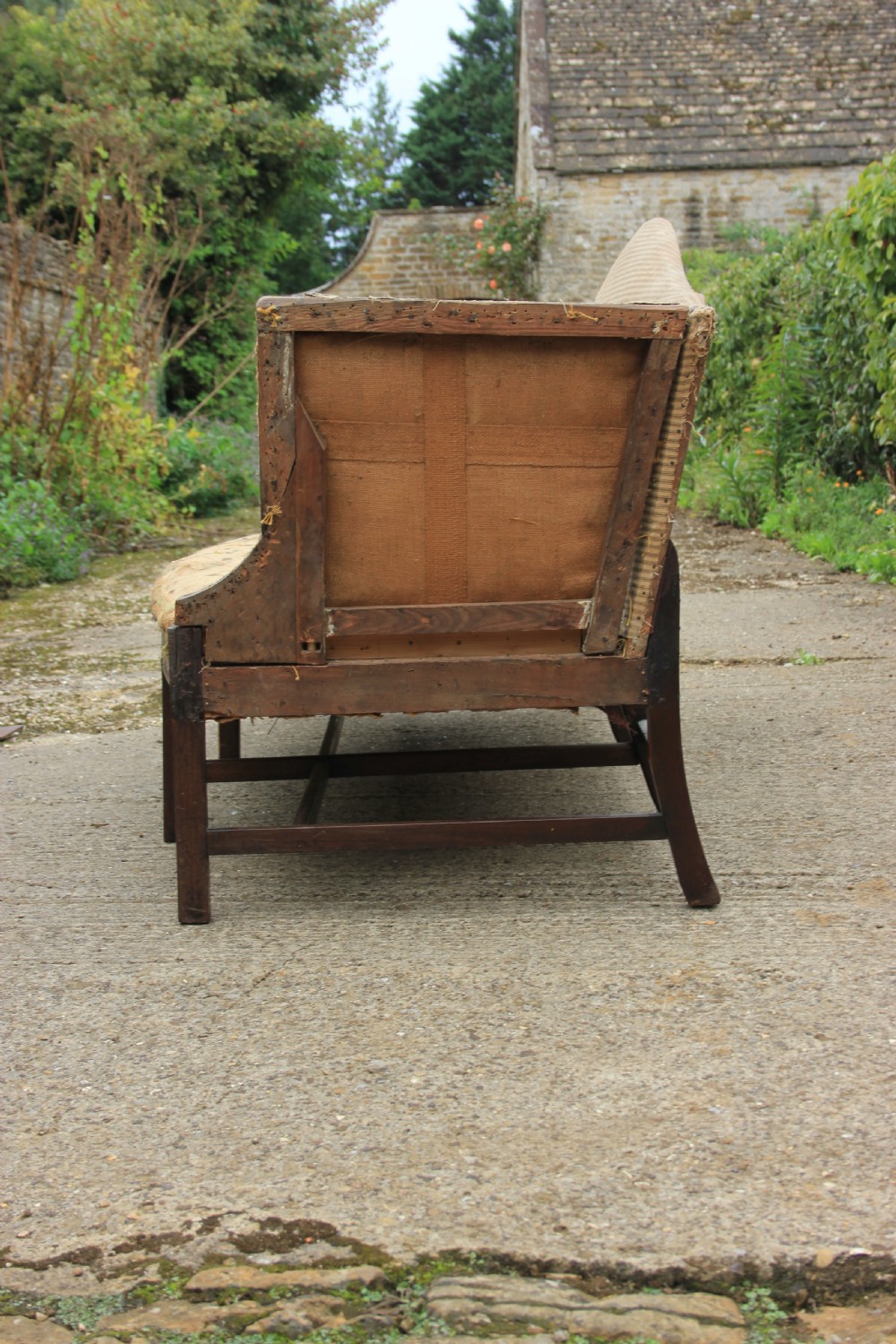 A Stunning, Georgian campaign sofa View III