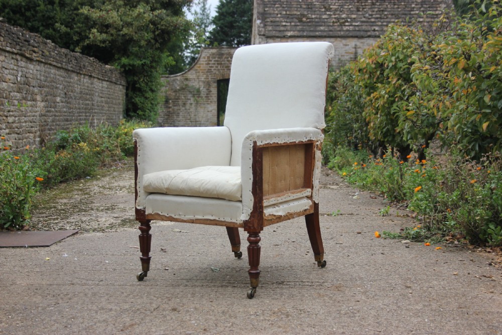 A William IV library chair