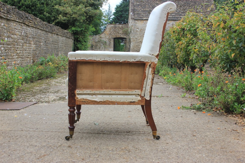 A William IV library chair View II