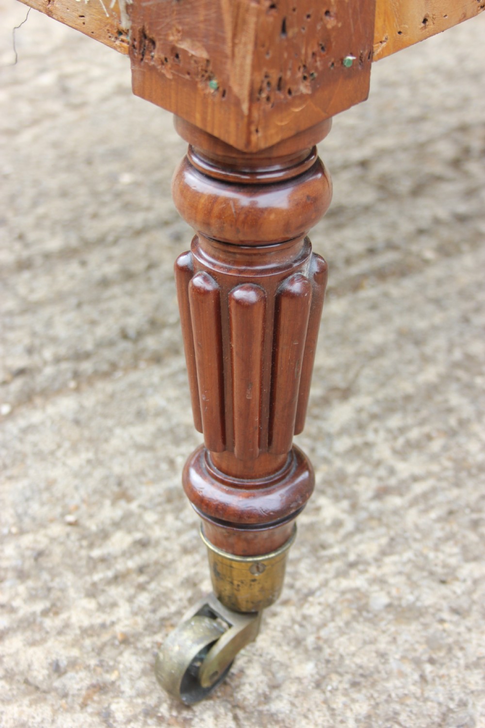 A William IV library chair View III