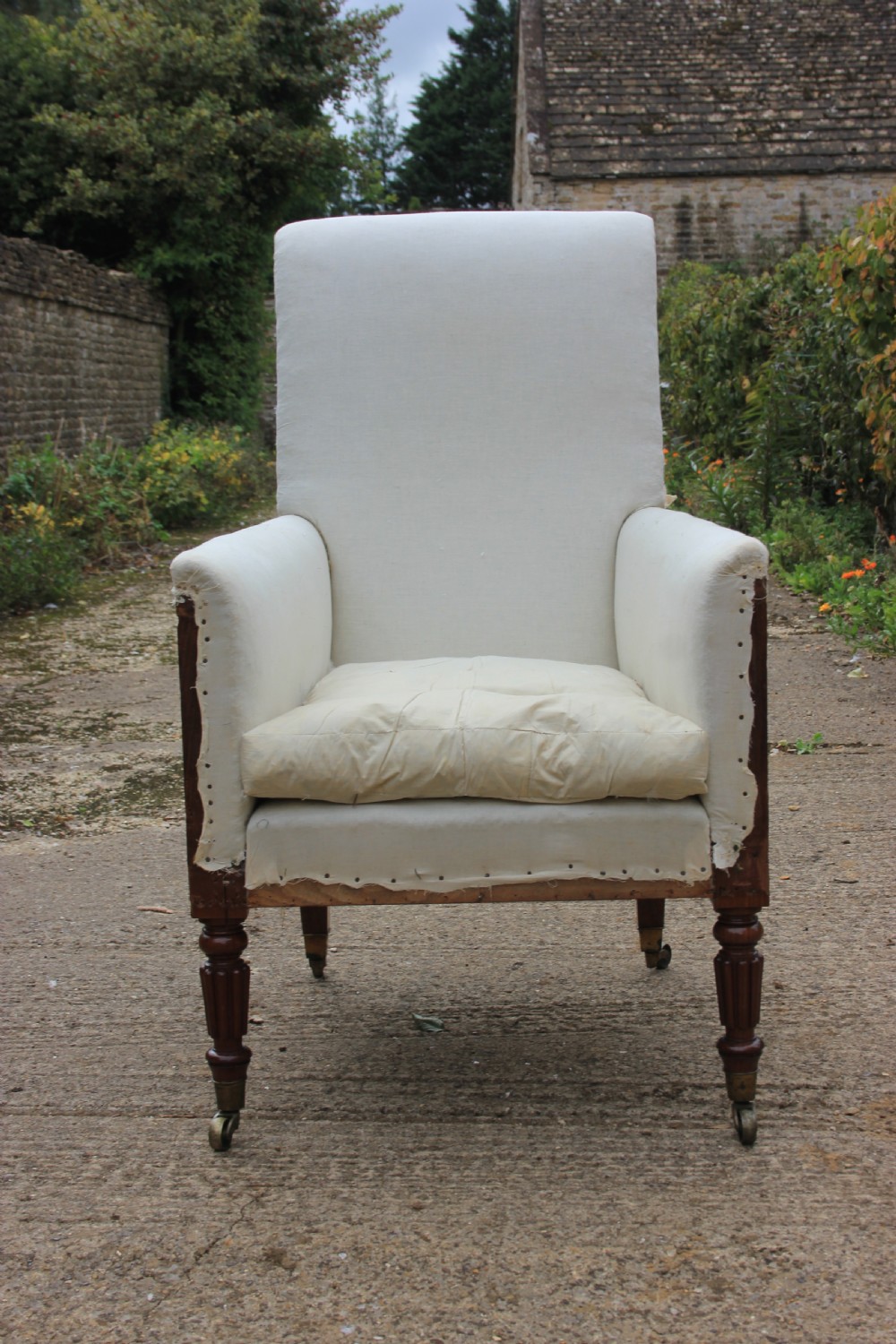 A William IV library chair View V