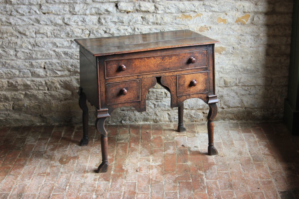 An Unusual 18th century oak lowboy 