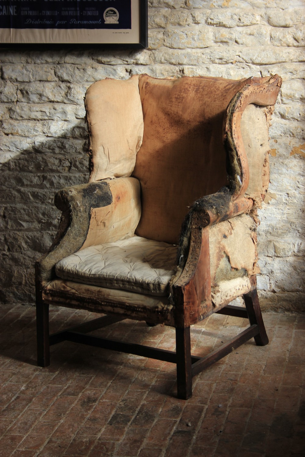 18th century wingchair