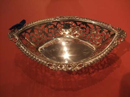 Edwardian Silver Dish, Chester 1908