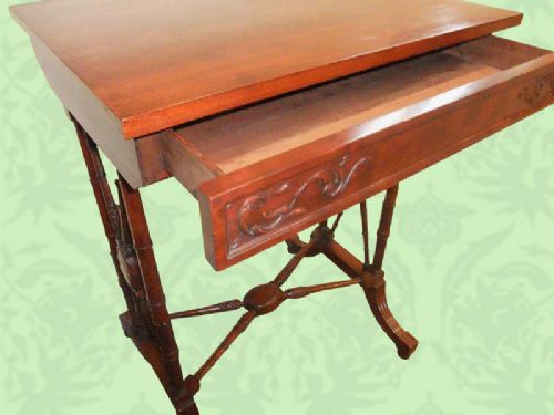 fig 1. Superb William IV mahogany side-table by Samuel Oxford street