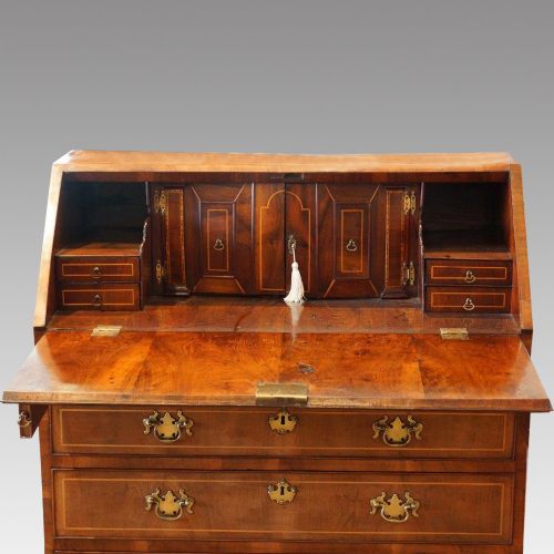 fig 3. George III walnut bureau
