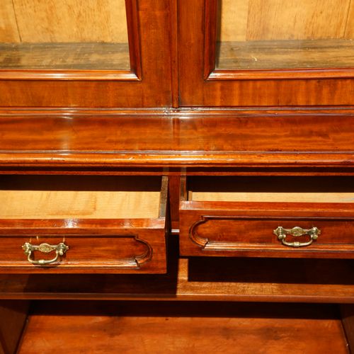 fig 3. Victorian mahogany chiffonier bookcase