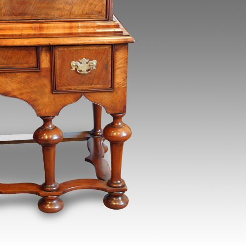 fig 1. Queen Anne walnut chest on stand