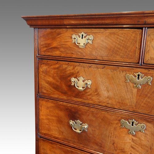 fig 5. Queen Anne walnut chest on stand
