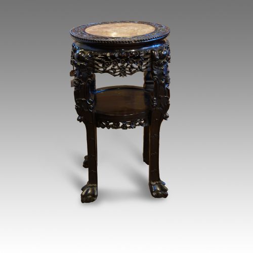 Important Large Chinese Hardwood Stand