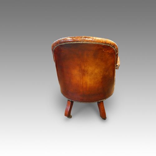 fig 1. William IV mahogany easy chair