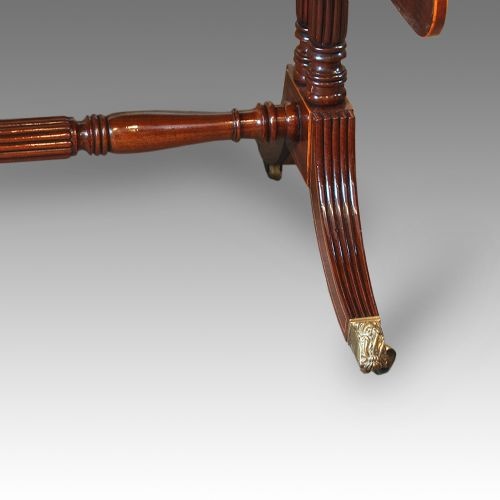 fig 1. Regency inlaid mahogany sofa table