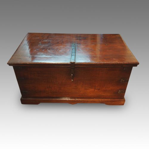 Antique Teak Colonial Chest