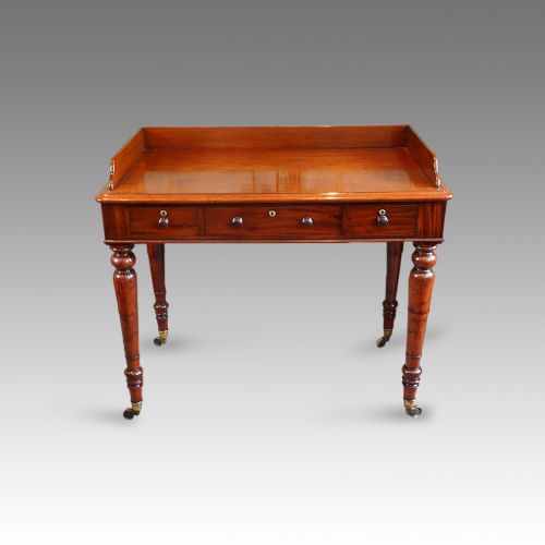 19thc. Mahogany Writing Table