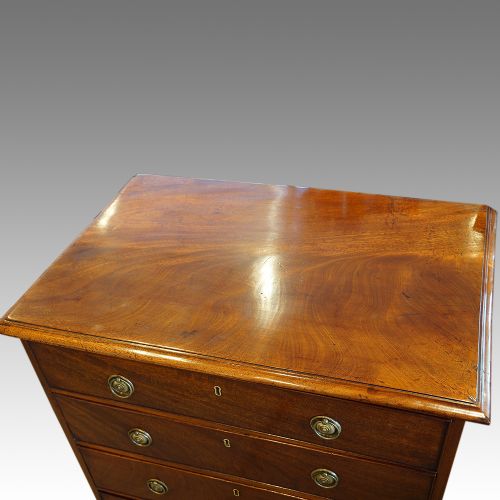 fig 1. Edwardian mahogany chest, Small