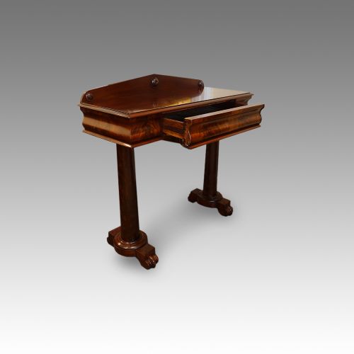 fig 1. Victorian mahogany hall-table