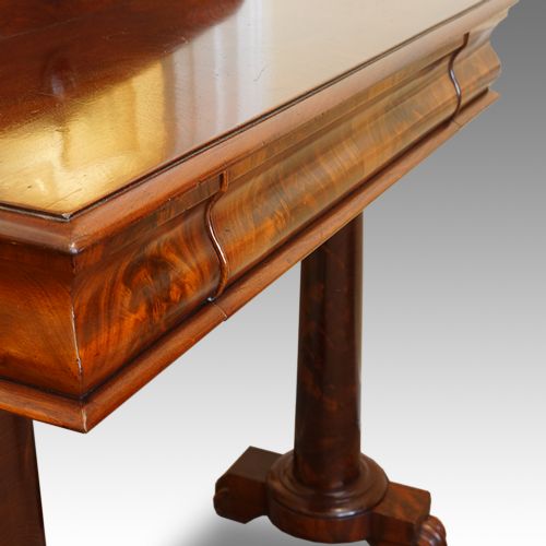 fig 4. Victorian mahogany hall-table