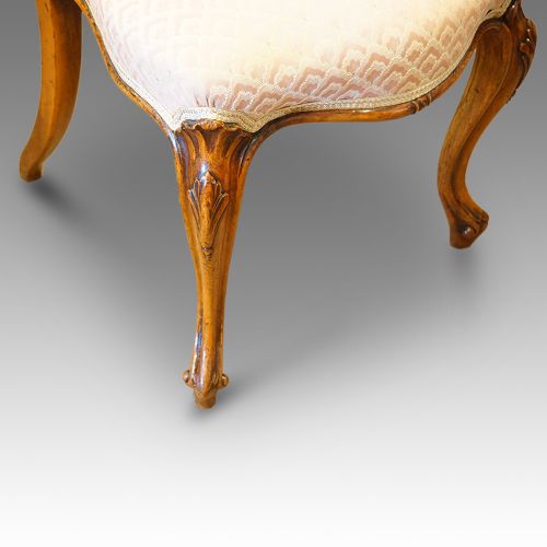 fig 1. Victorian walnut chair