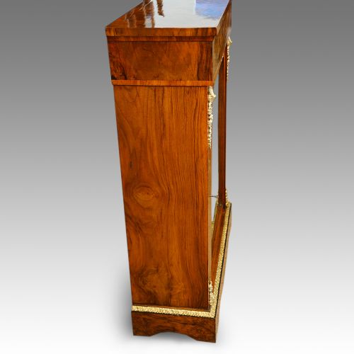 fig 1. Pair of Victorian walnut pier cabinets